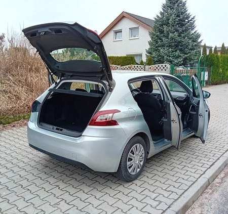 Peugeot 308 cena 26999 przebieg: 165000, rok produkcji 2013 z Luboń małe 352